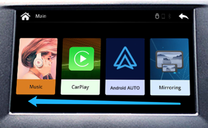 VISKOO Apple CarPlay Android Auto Upgrade Module for Ford SYNC2 KUGA EDGE  FOCUS ECOSPORT FUSION MUSTANG carplay